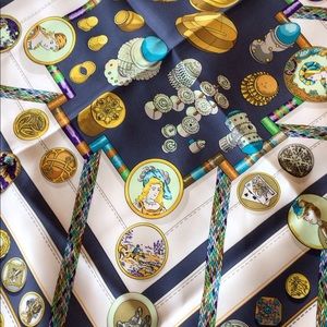 Hermes Silk Scarf Petit Main